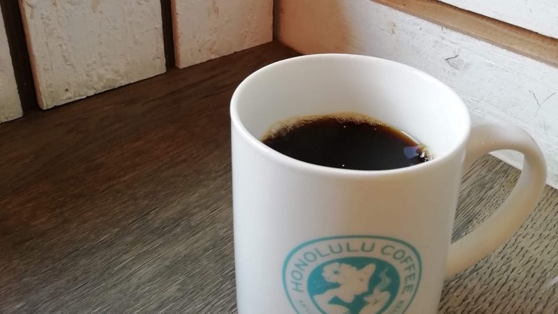 カフェのコーヒー